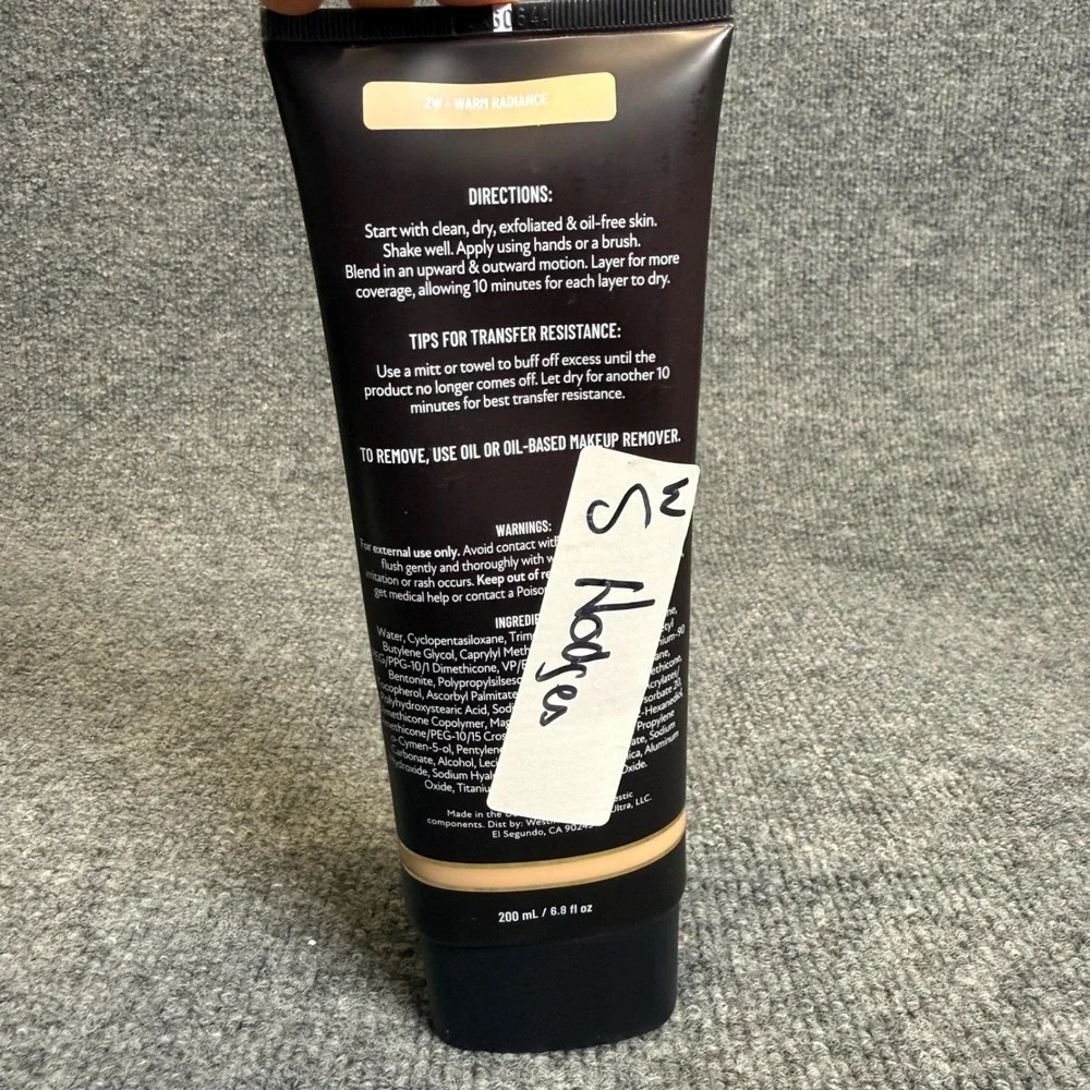 Westmore Beauty Body Coverage Perfector Warm Radiance 6.8oz 48HR Camouflage